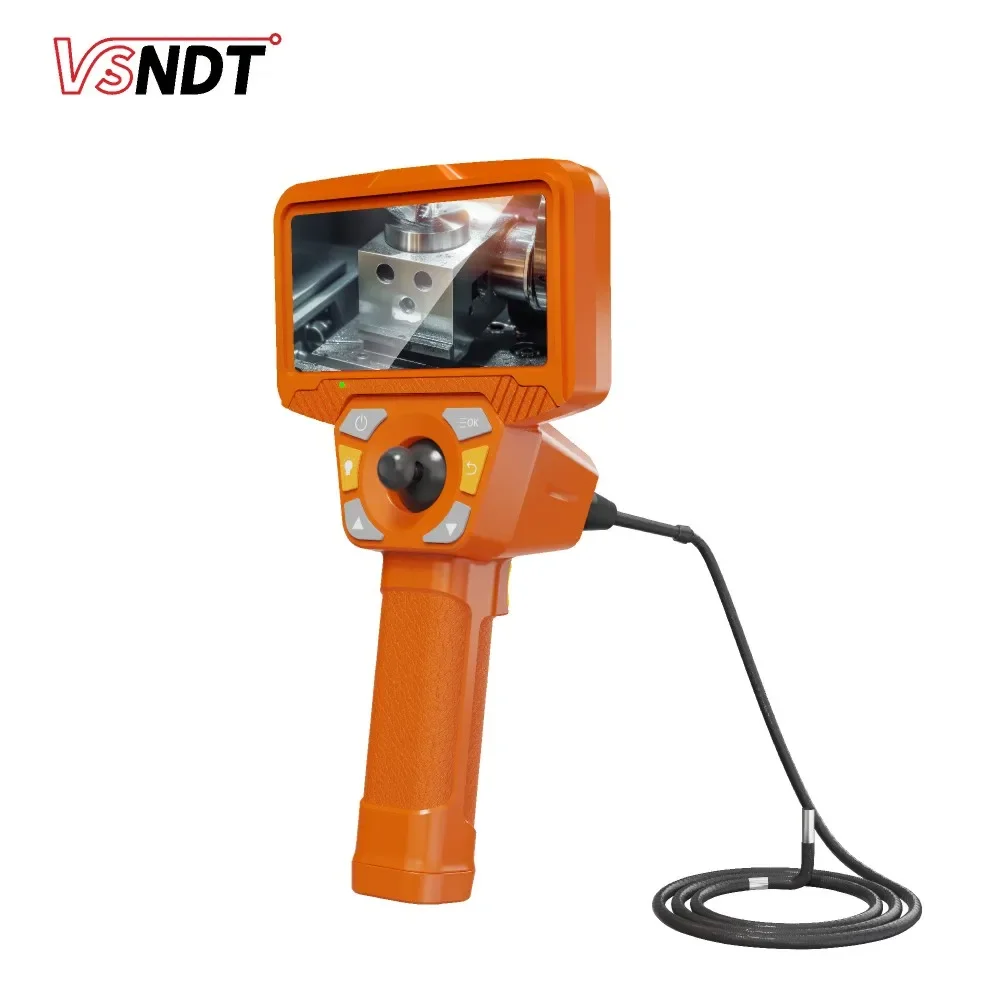 

2024 New Products HD 4mm borescope camera,industrial endoscope camera, 5'' LCD screen WIFI function borescope