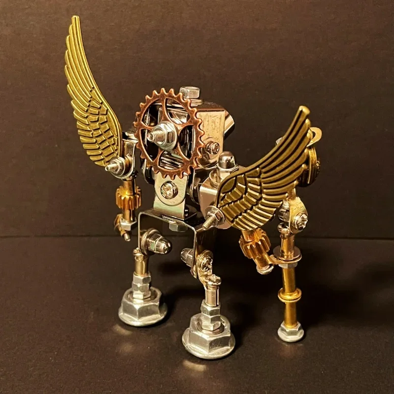 Mechanical Battle Angel Metal 3D Metal Puzzle Model Kit Mecha Diy Assembly Toys for Children Adults Gift