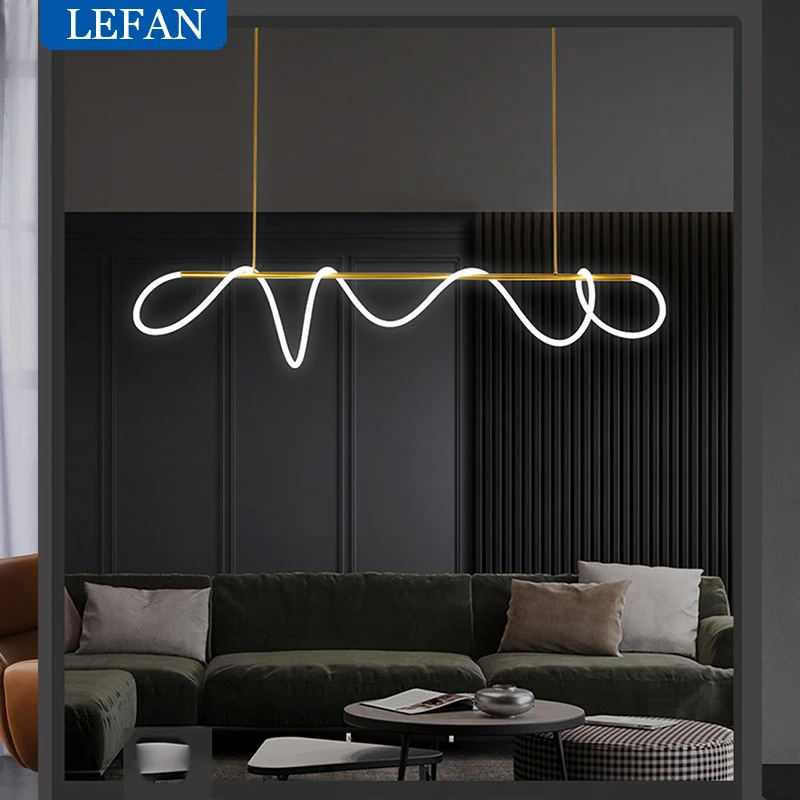 Morden LED Chandelier For Living Room Hanging Lamps Dimmable Pendant Light Suspension Luminaire Lampen For Dinning Room