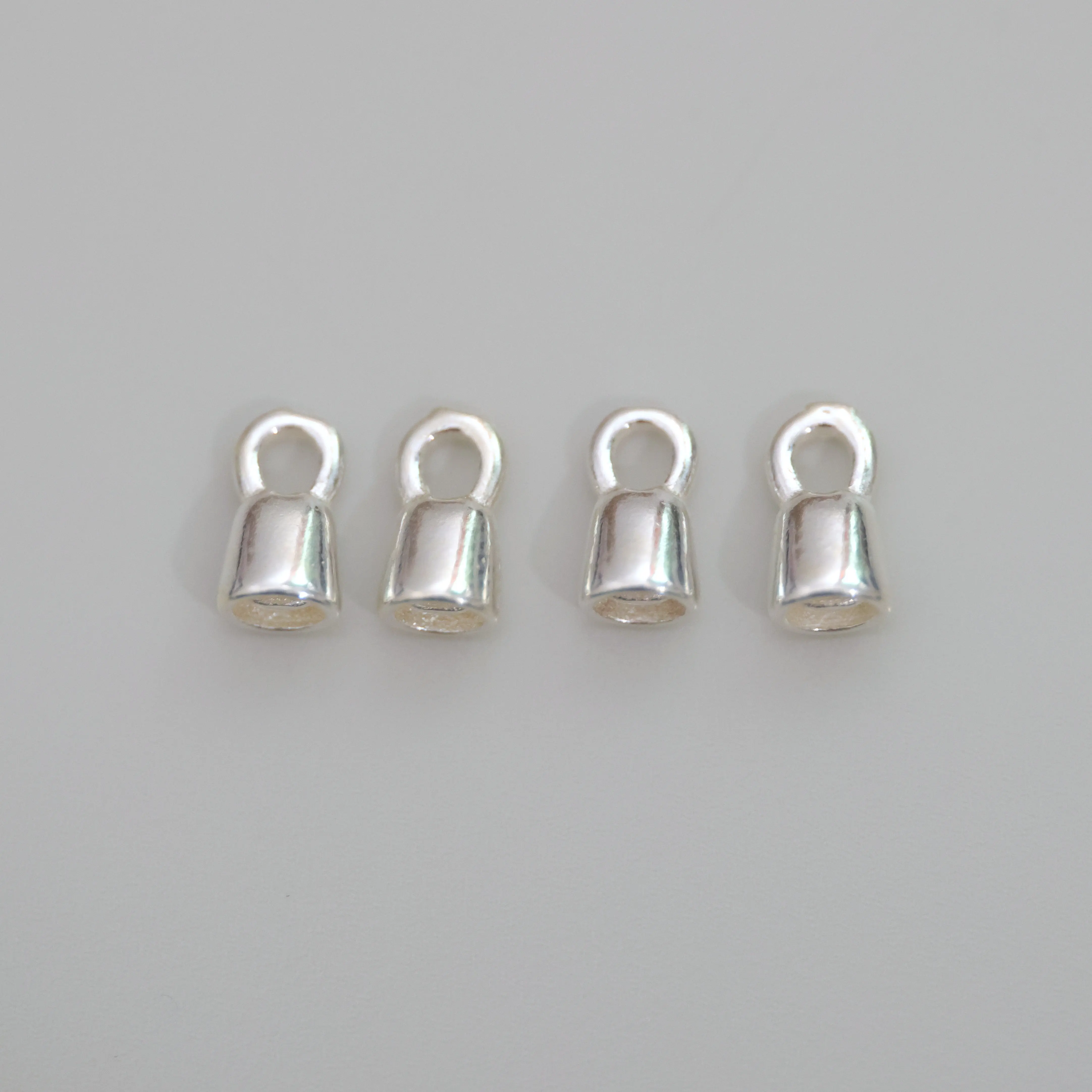 4pcs 100% Solid 925 Sterling Silver Hooks Connector for DIY Beads Bracelet Necklace Making Jewelry Finding JQ0086