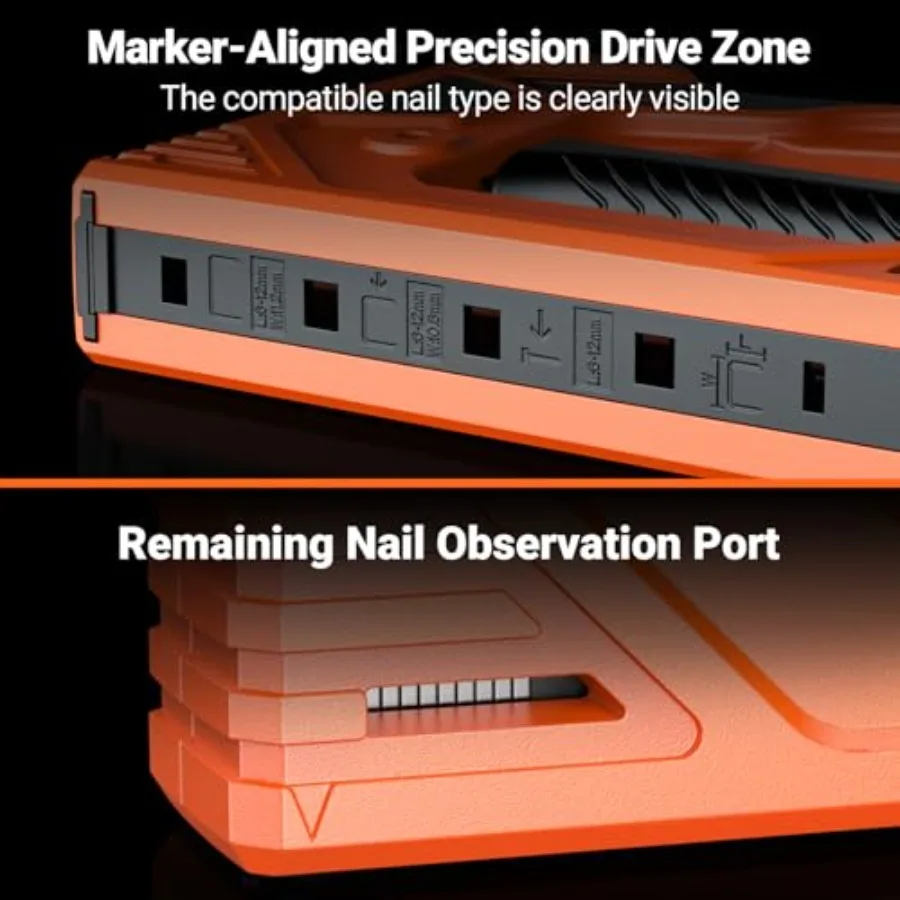 مسدس التيلة الثقيلة للخشب مع 1800 قطعة دبابيس 3 في 1 مسدس دباسة يدوي للحرف الخشبية والأثاث والنسيج DIY