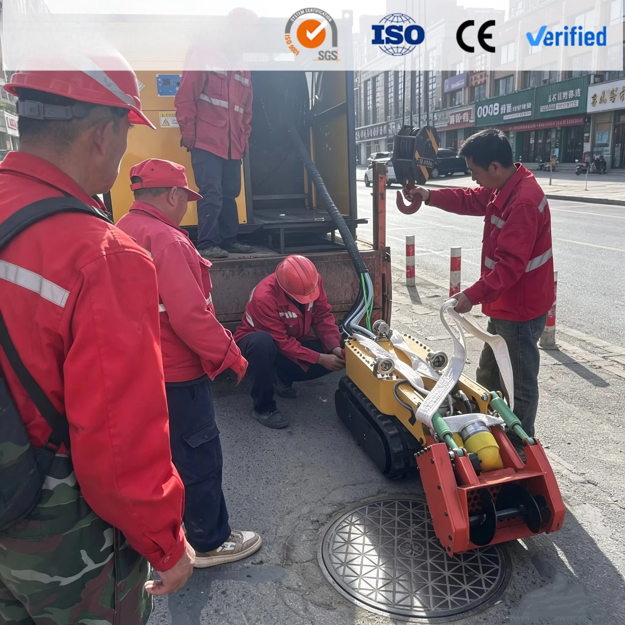 Heavy Duty Remote Control Tracked Lake and Pond  Dredging Robot Machine for Efficient River Silt Removal Customized