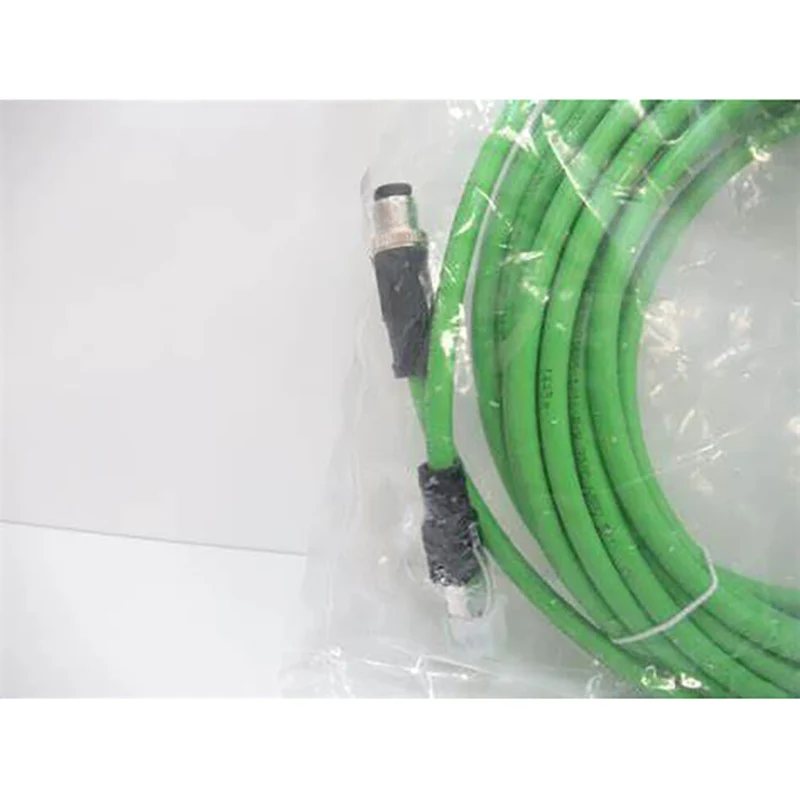 E12492 Cavo di collegamento Ethernet RJ45/M12 con codice D