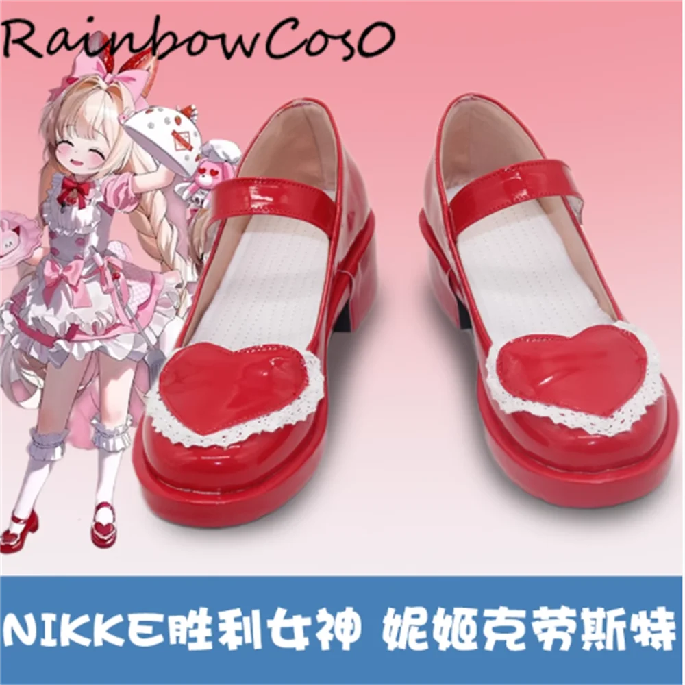 

Kloster Goddess of Victory: Nikke Cosplay Shoes Boots Anime RainbowCos0 Christmas Game Anime Halloween W5362