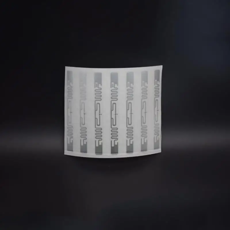 10PCS 915mhz ยาว RFID UHF แท็กสติกเกอร์ Wet Inlay 860-960mhz Alien U7 EPC เสาอากาศอิเล็กทรอนิกส์ป้ายสติกเกอร์