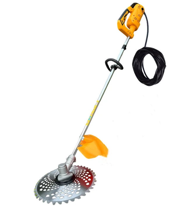 

Handheld Electric Cordless Grass Trimmer Garden Tools Weed Cutter Machine with Metal Blade Lithium Battery Powered