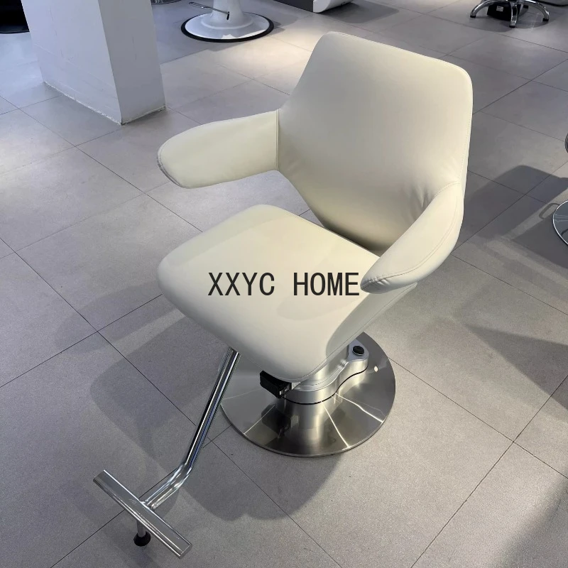 Shampoo Swivel Barber Chairs Facial Luxury Reception Ergonomic Barber Chairs Cosmetic Commercial Cadeiras  Furniture SR50BC