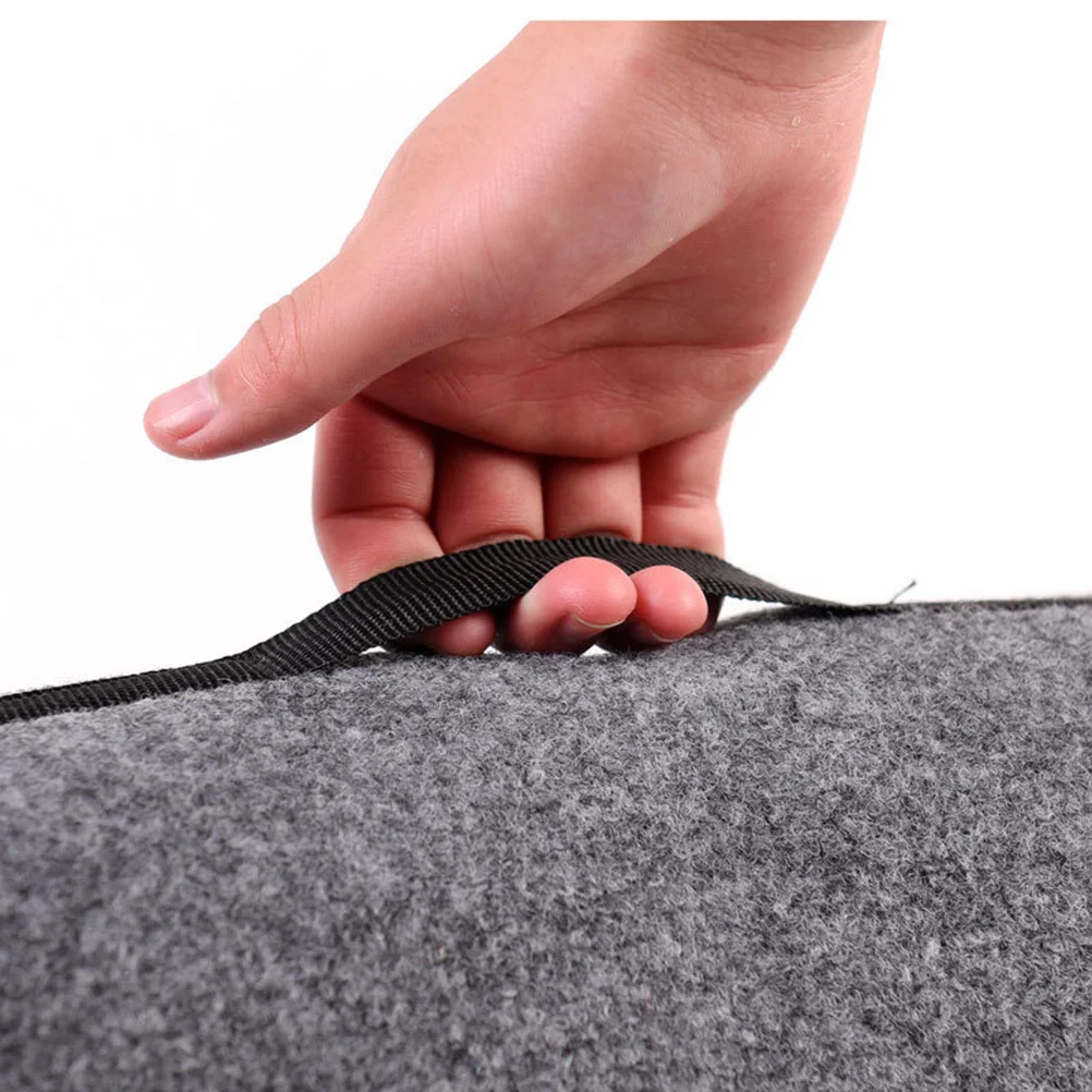 

Car Foldable Storage Organizer Large Section Gray Durable Dirtproof Trunk Box Carry Grocery Supplies Cleaning Tools Snacks