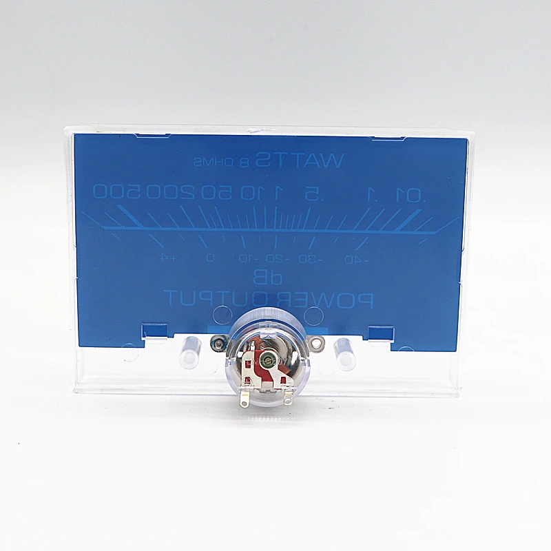 Carlosu 1 Pcs Mechanical VU Meter Pointer DB Power Meter Front Stage DC Power Amplifier Instrument for Audio Engineering - view 3