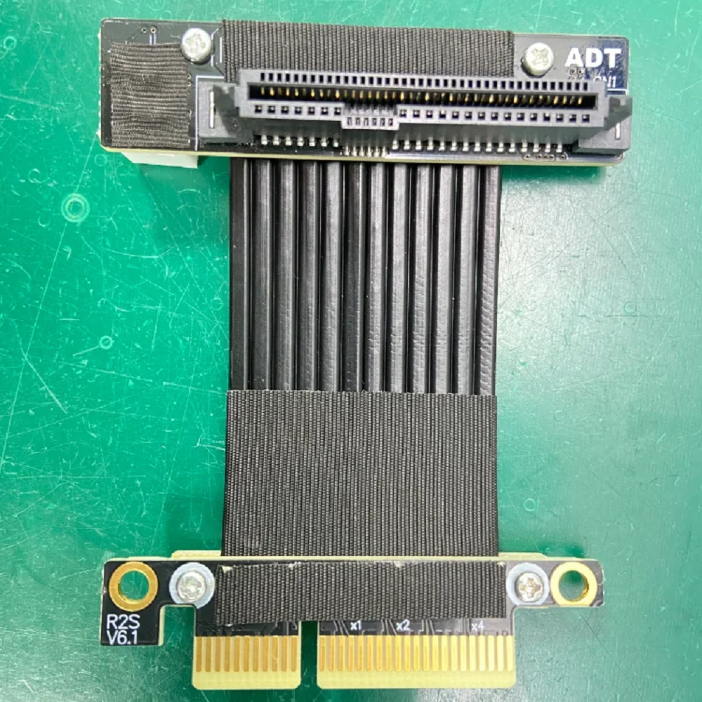 64Gbps Riser U.2 Interface U2 To PCIE 4.0 X4 SFF-8639 NVMe Solid State Drive SSD Transfer Extension Data Gen4.0 Cable PCIe 4x U2