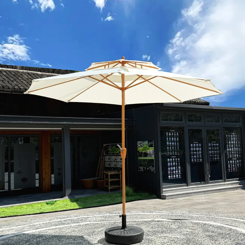 

Outdoor parasol courtyard garden yard store outside the terrace camping stall in the column guard pavilion beach sun umbrella