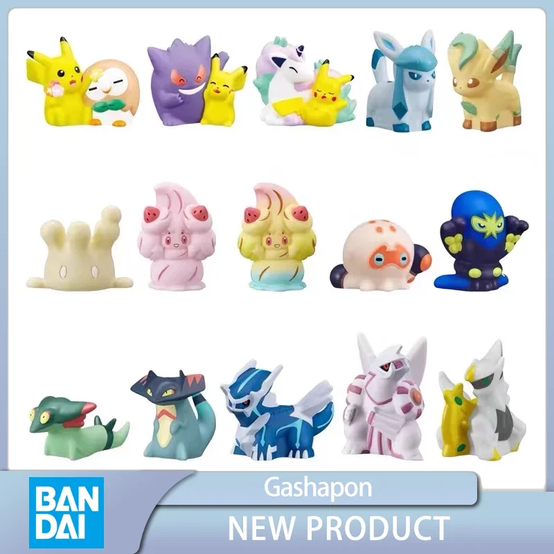 

BANDAI POKEMON Gengar Alcremie Clobbopus Drakloak Gashapon Anime Action Figures Collect Model Toys in Stock