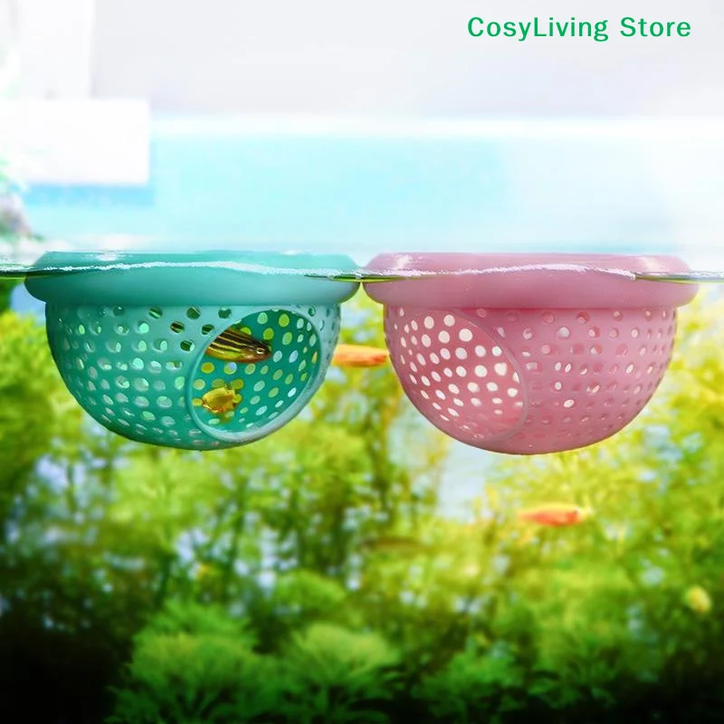 [CL] 1 hamac flottant pour aquarium, offre un lieu de repos sûr pour les poissons Betta, les crevettes et les petites créatures.