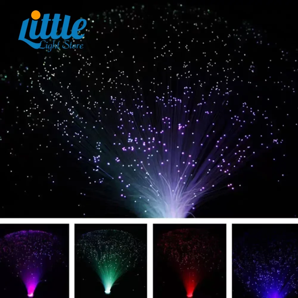 Night Light Starry Sky Fiber Optic Light Sky Filled Stars Bedside Atmosphere Light Bedroom Sleep Creative Romantic