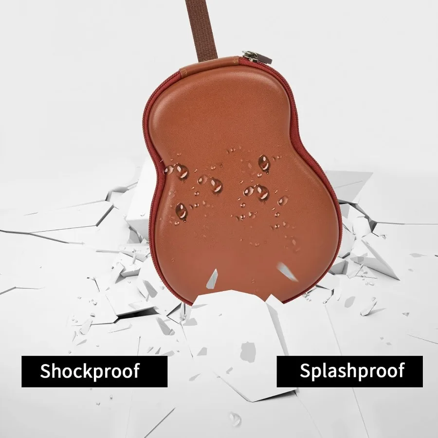 حافظة حامل اختيار الجيتار ANKHOH متوافقة مع حاجز لـ Acoustic ChromaCast D'Addario JIM DUNLOP Bolopick UNLP MUSICAL INSTRU