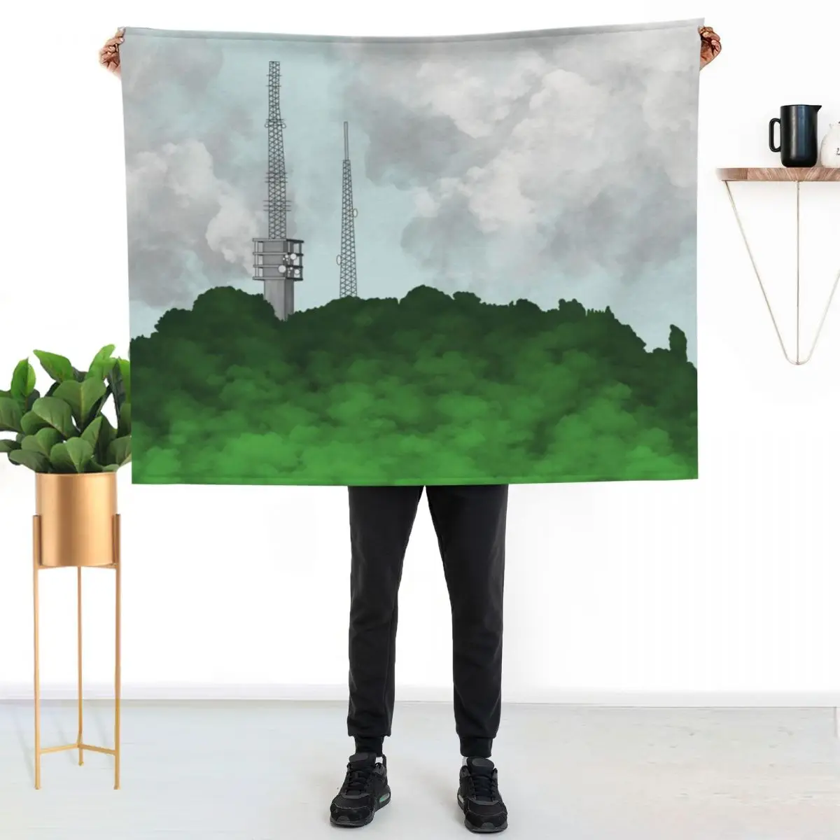 

Turners Hill, Rowley Regis Throw Blanket Fade Resistant Durable Throw Blanket