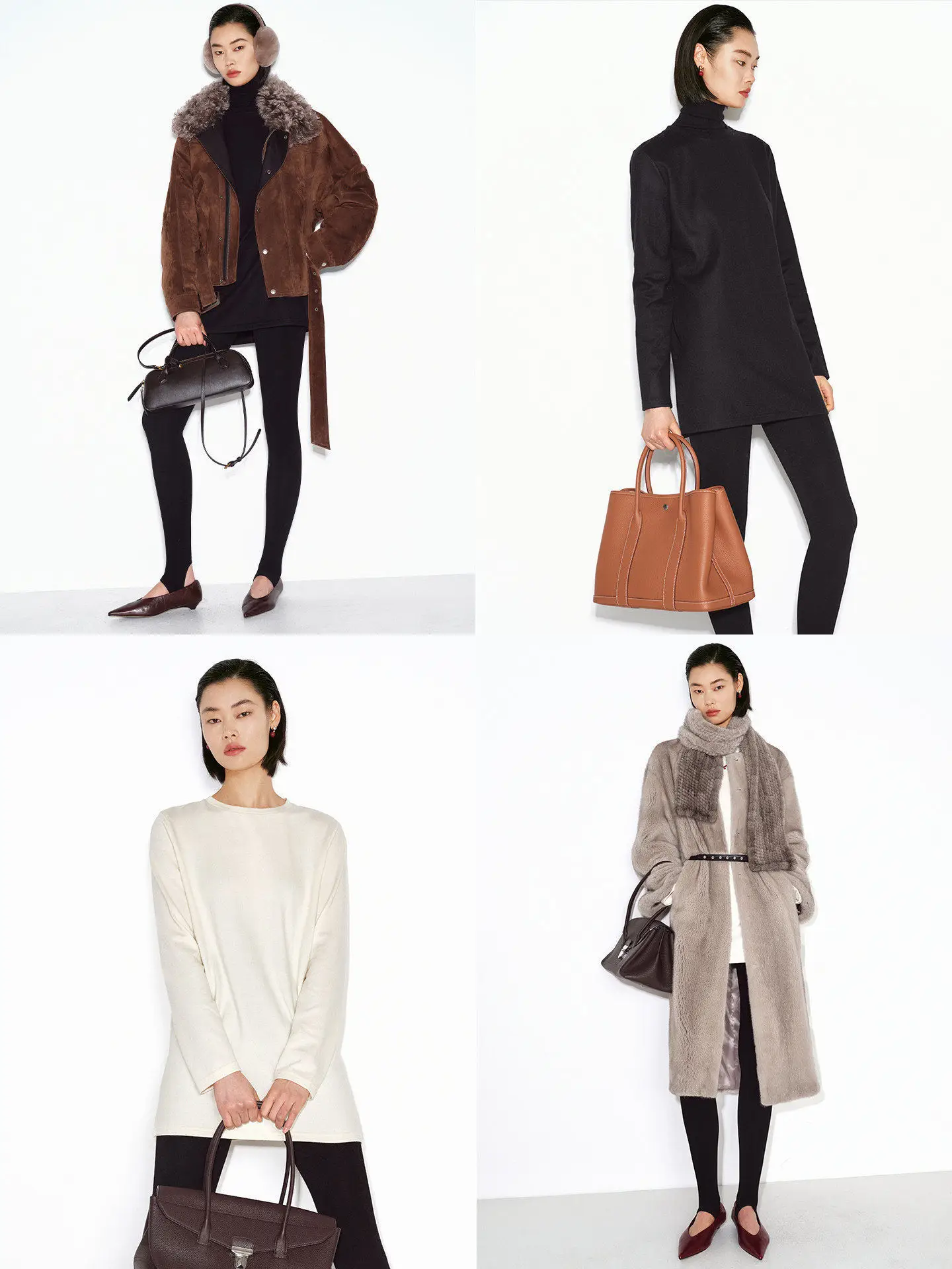 

Вязаная шерстяная длинная футболка Wind Home Narrowence с круглым вырезом и дизайном с запахом, повседневная, зимняя, модная, в качестве ежегодного подарка