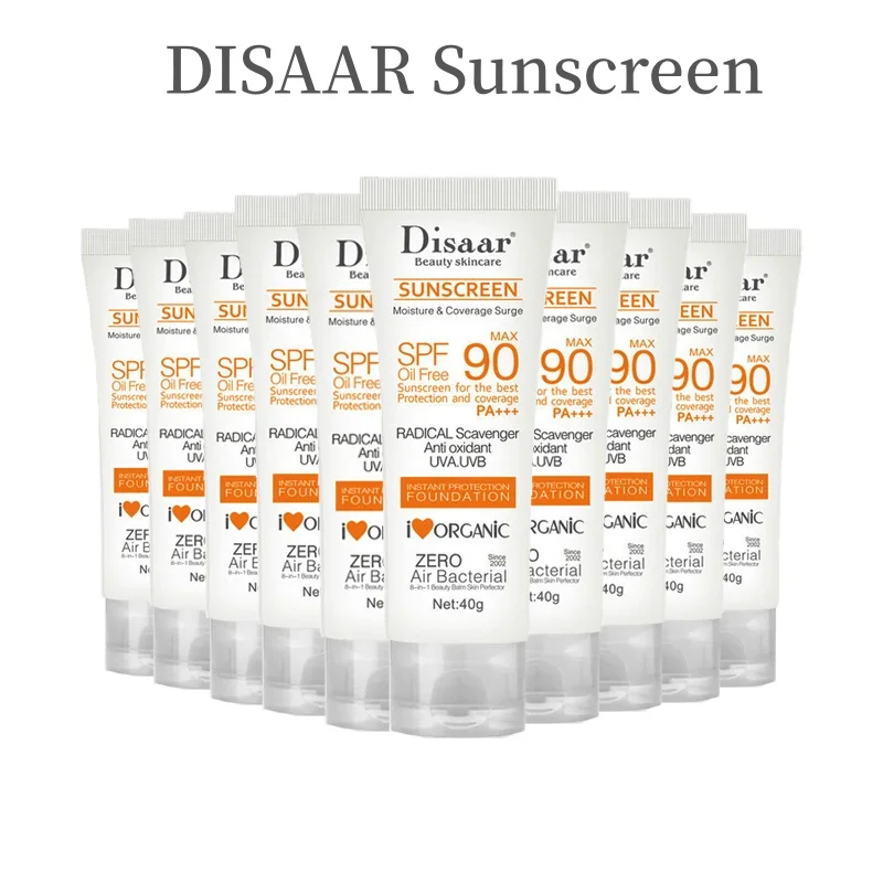 Disaar SPF90  Sun Cream  Moisturizing 40G 10PCS