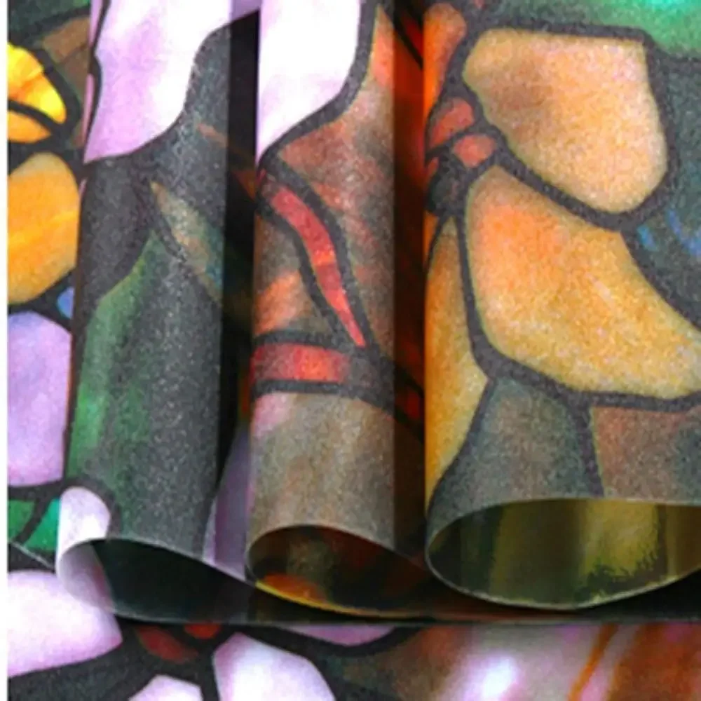 Window privacy film stickers artscape Magnolia Window Film vinyl for glass windows stained glass window film Home and Bathroom