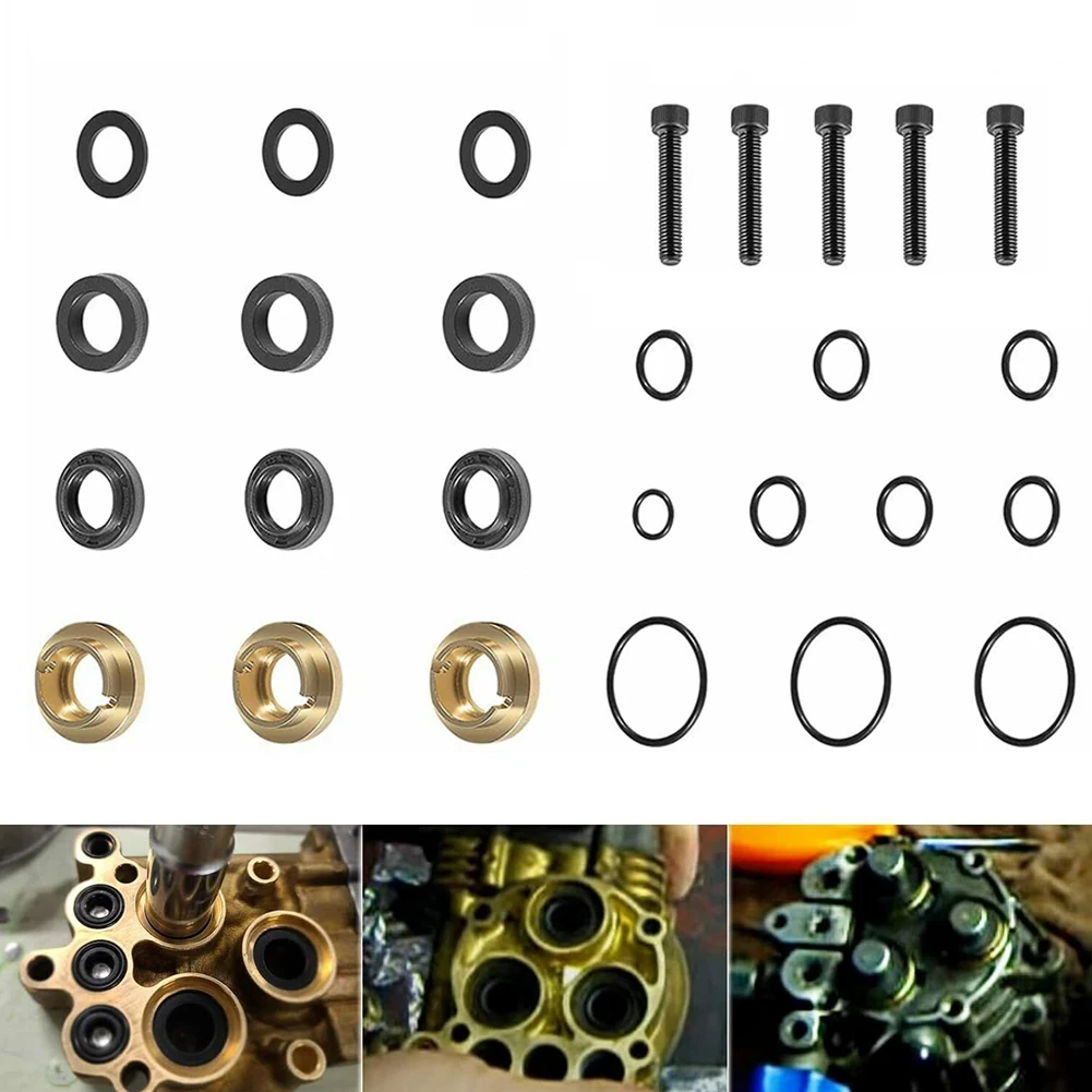 Kit guarnizioni pompa di ricambio per idropulitrice dalle prestazioni affidabili, progettato per adattarsi ai modelli, inclusi per 190595GS e 190711GS