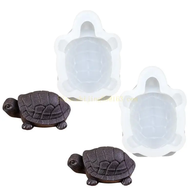 

2Pieces Silicone Turtles Molds Set Baking Flexible Chocolate Molds Fondant Molds best sale