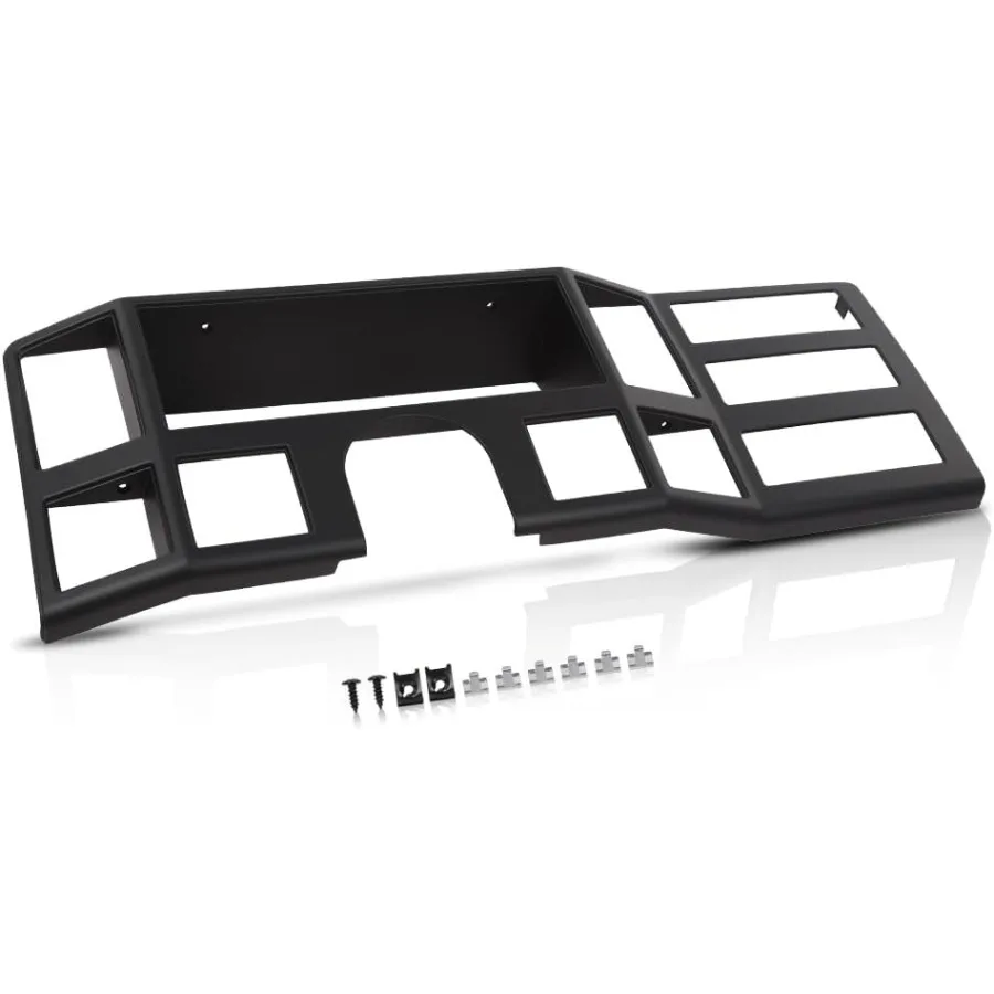 

Dash Bezel Panel Surround Trim for 19841996 Jeep Cherokee XJ Black Interior Dashboard Accent Strip Premium Fit and Finish Enhan