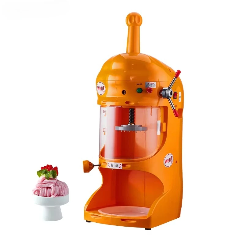 Colorful Fully-Automatic Electric Plastic Ice Shaver Machine for Hotel & Commercial Use High Capacity Ice Crushers & Shavers