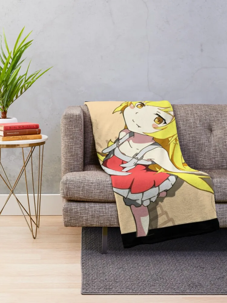 Oshino Shinobu Throw Blanket Loose Blanket Heavy Blanket