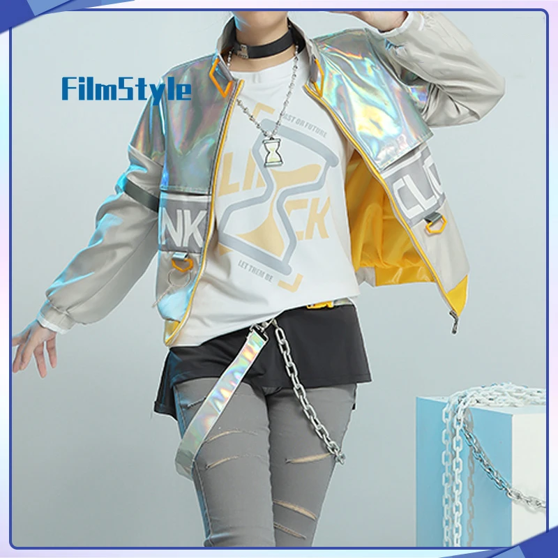 

Kiryu Kuro/Nito Nazuna Anime Ensemble Stars Light And Shadow Fragments WhiteCosplay Costume Halloween Suit Woman Man Uniforms