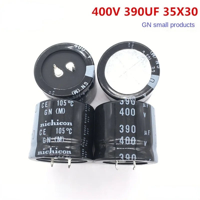 1PCS 400V390UF 35X30 nichicon electrolytic capacitor 390UF 400V 35*30 replaces 330UF.