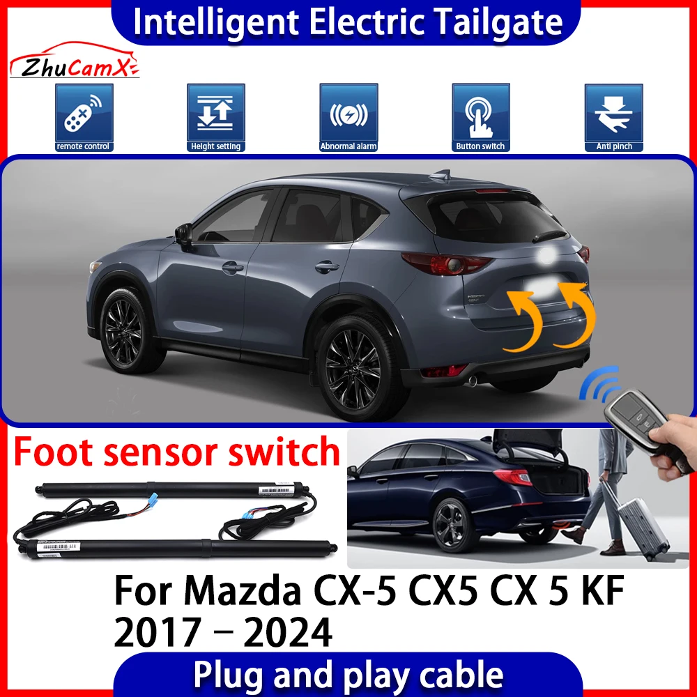 

ZhuCamX Automatic Lifting kit Opening Trunk Intelligent Electric Tail Gate Lift Tailgate For Mazda CX-5 CX5 CX 5 KF 2017–2024