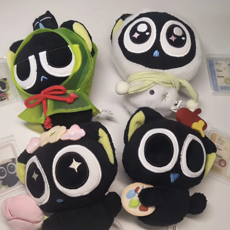 

Новинка в наличии Luo Xiao Hei Four Seasons Journey Series, плюшевая слепая коробка, милые куклы для мальчиков и девочек, аксессуары, праздничные подарки