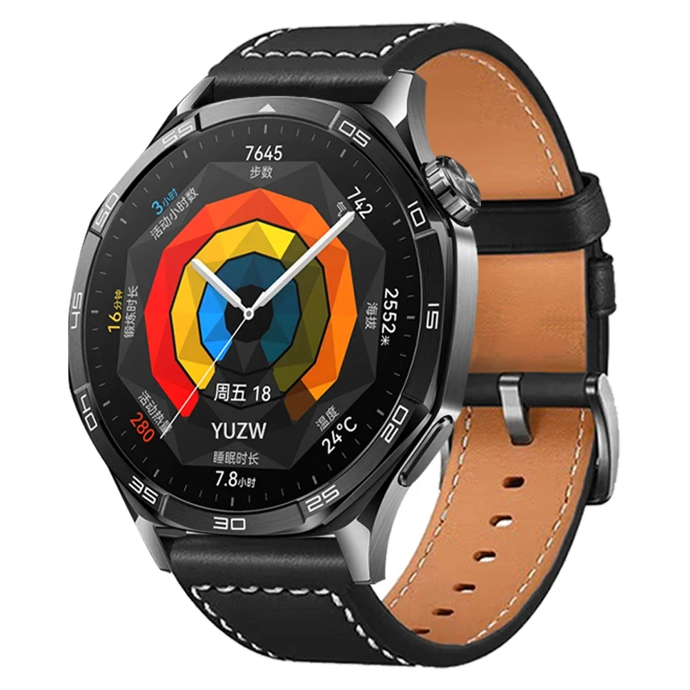 

Кожаный ремешок 22 мм 20 мм для HUAWEI WATCH GT 5 4 46 мм WATCH 4 Pro GT5 GT 3 GT2 Pro 42 мм Buds Браслет Ремешок для часов Замена ремешков