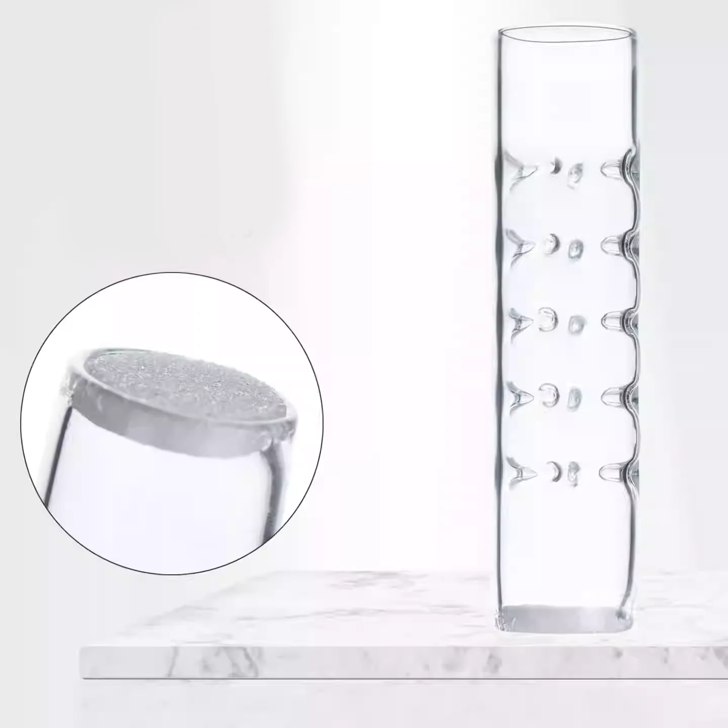 Glass sand funnel extraction device, extractor, determination of polypropylene and propylene copolymer
