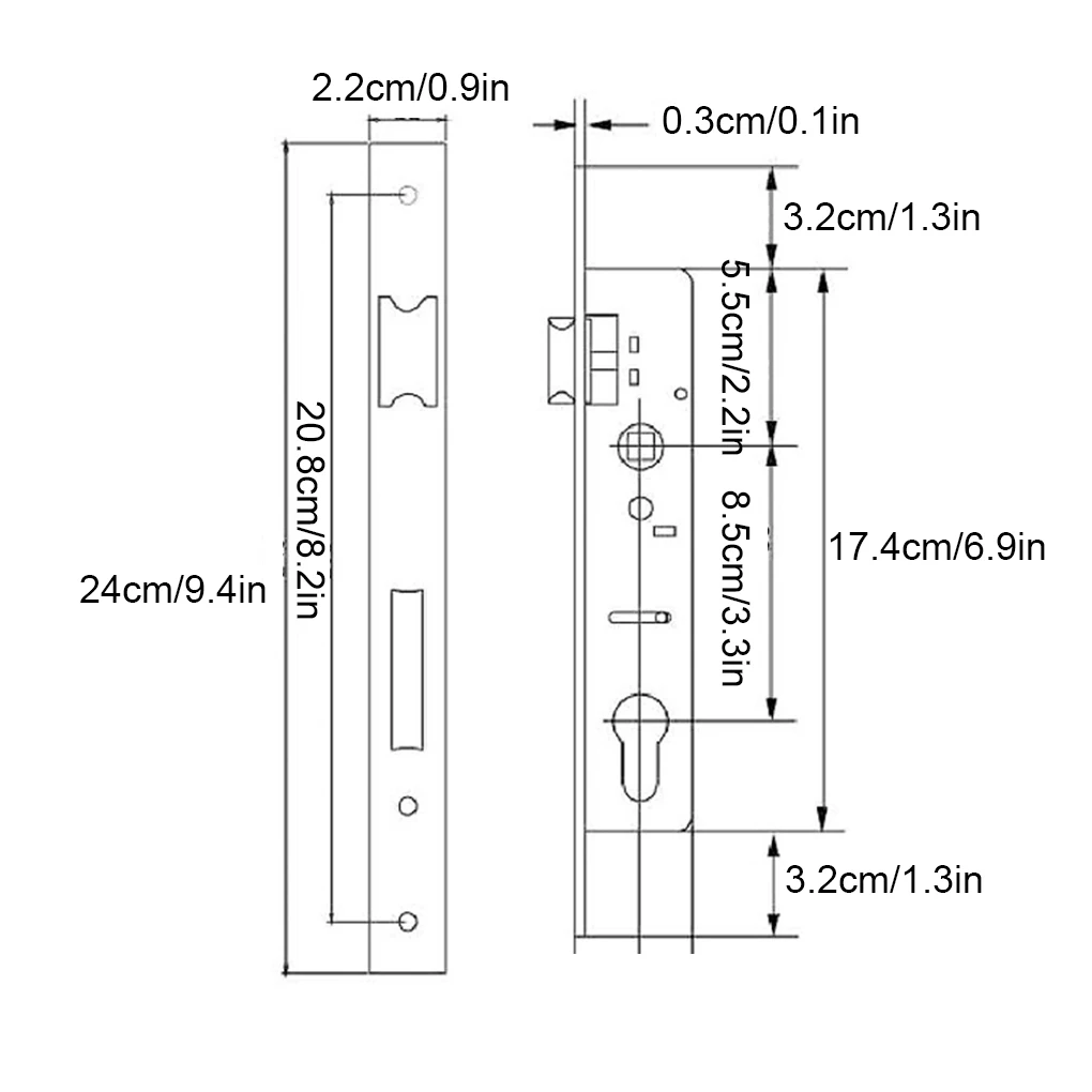Silver Durable Hook Lock For Sliding Doors Exquisite Craft And Easy Installation Rustproof Door Lock