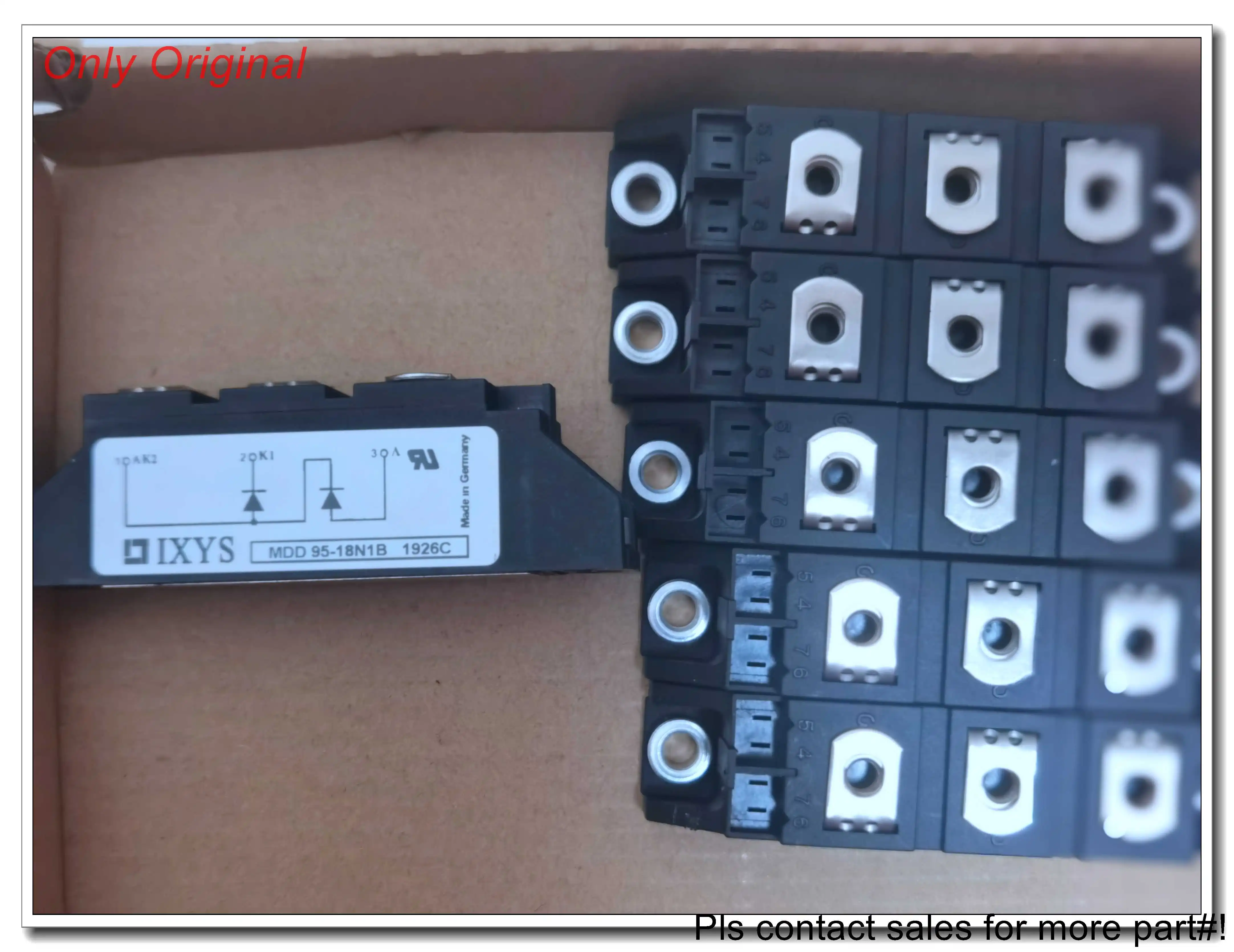 MDD95-18N1B وحدة IGBT الأصلية 100% اختبارها قبل الشحن
