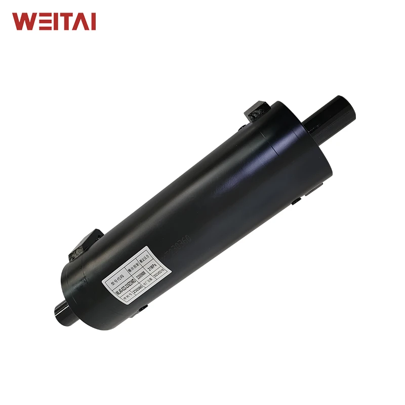 WEITAI New Design L40 series Helical hydraulic rotary actuator High Torque Rotating Hydraulic actuator