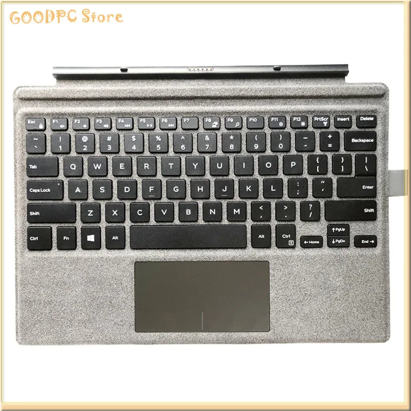 Laptop Shell New for Dell Latitude Xps12 5280 Tablet Base Keyboard US