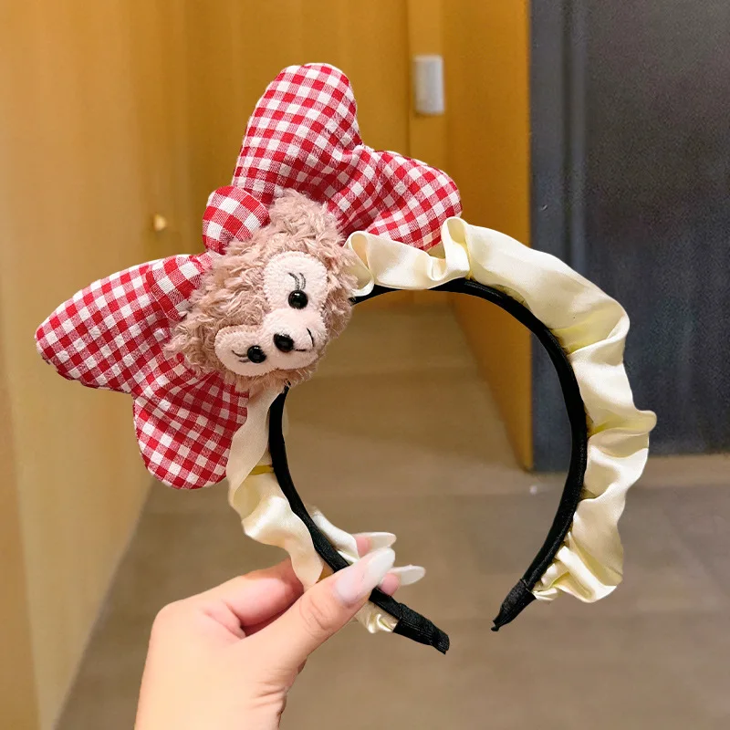Carino Disney Star Doree Cartoon Bow Accessorio per capelli Fascia 2025 Nuovo stile Versatile Fascia per capelli per ragazze Regalo