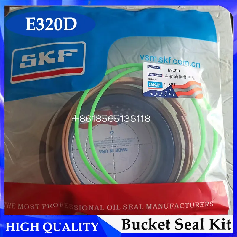 

E320D Bucket Cylinder Seal Kit 247-8878 2478878 For Caterpillar CAT320D Excavator Hydraulic Oil Seal Repair Kit