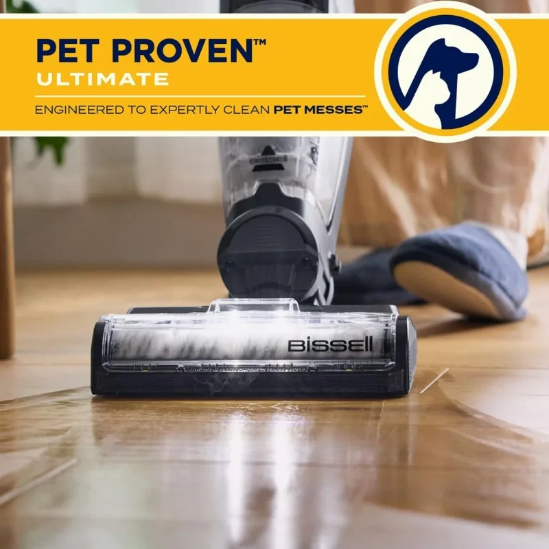 ครอสเวฟ ®   ไฮโดรสเตม ™   Wet Dry Vac, เครื่องดูดฝุ่นอเนกประสงค์, ล้างและอบไอน้ํา, รวมสูตรฆ่าเชื้อ, 35151