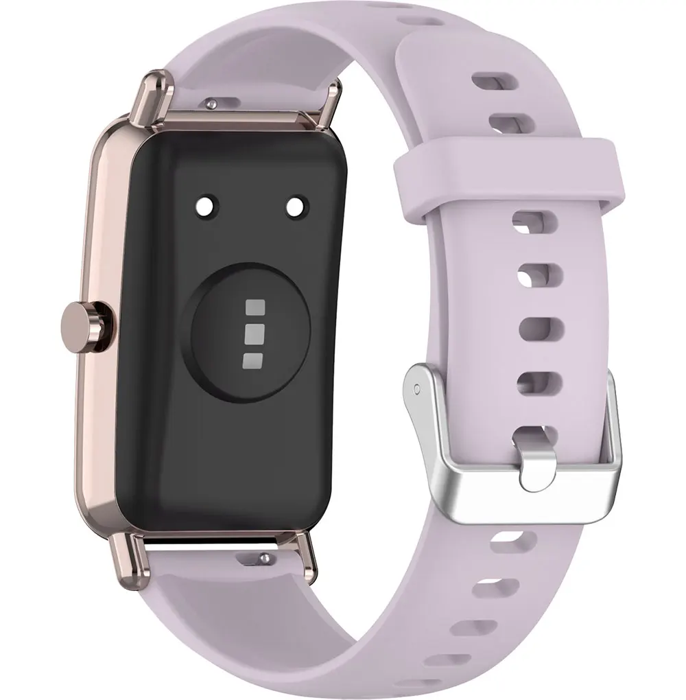 Für Huawei Uhr Fit Mini Weiche Silikon Armband Armband Gürtel Ersatz Smart Uhr Armband Zubehör Für Huawei Band B6 B3 – Detail 4