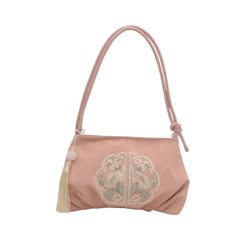 여름 여성용 스타일리시 핸드백, 패셔너블하고 다재다능한 태슬 백, 인스타 감성 싱글 숄더 크로스백