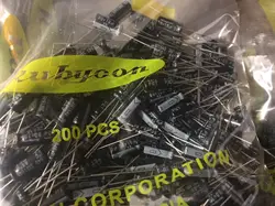 2024 NEW 100pcs Rubycon imports of electrolytic capacitors 50v10uf 10uf 50v 5*11 precious stones Yk