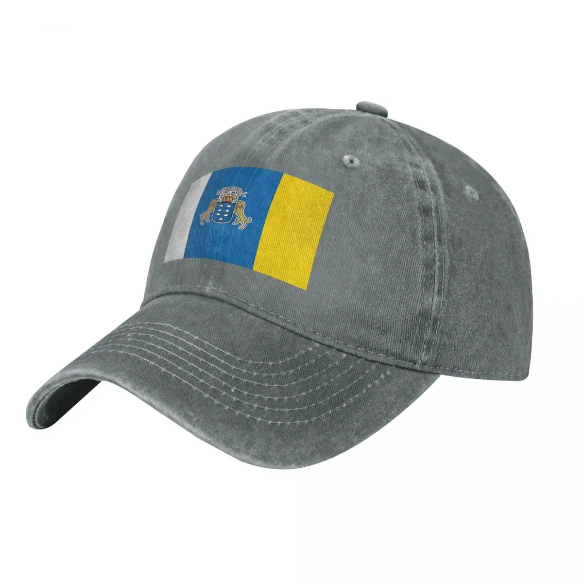 Spain Flag Oceano Canary Islands Baseball Caps Snapback Denim Hats Outdoor  Sports Baseball Cowboy Hat for Men Women