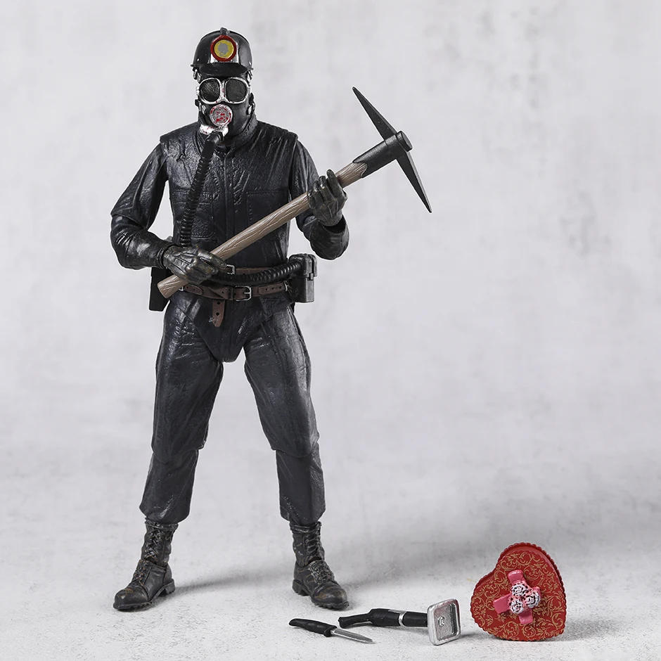 Neca my blood valentine miner究極のアクションフィギュア、関節式可動モデルおもちゃ、7インチ