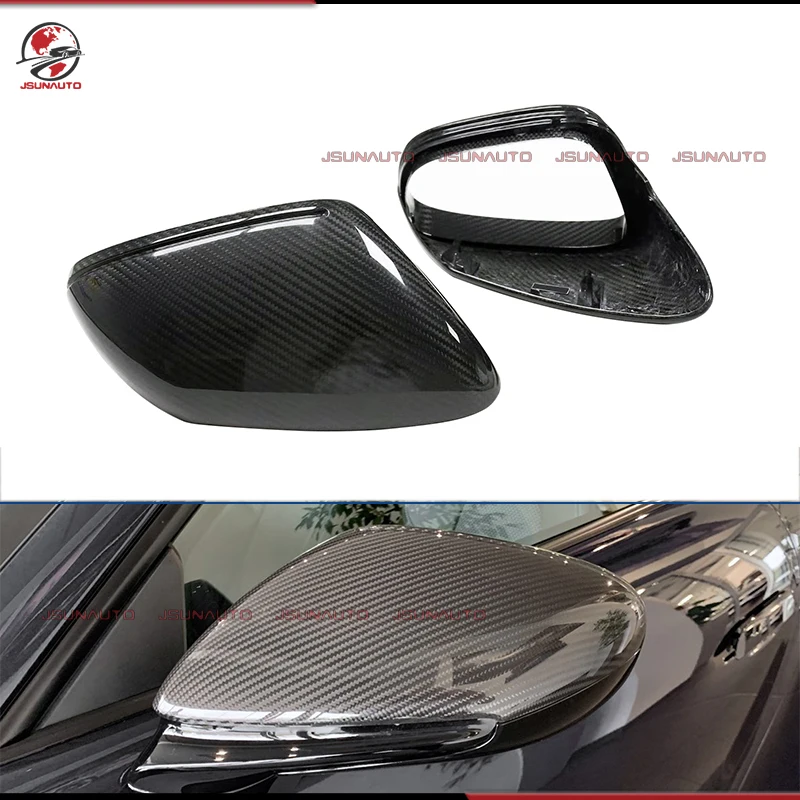

992 Targa Carbon Fiber Replacement Side Mirror Cover For Porsche 911 Carrera GTS Housing Rearview Premium Cap Auto Parts