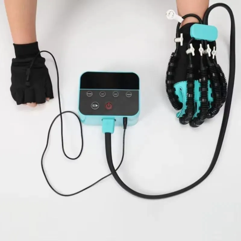Rehabilitation Robot Gloves Finger Exercisers Hand Enhancers Stroke/Joint Stiffness Custom Hand Massager Head