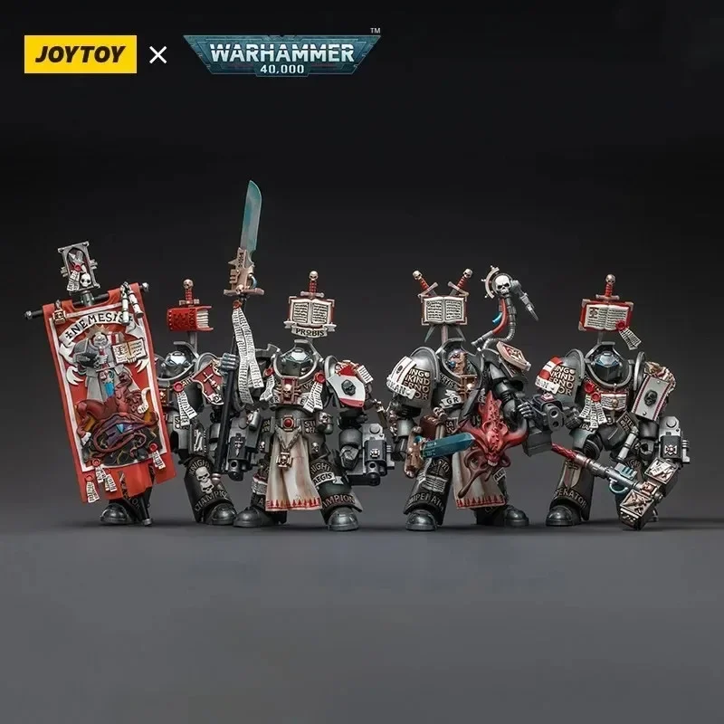 

Экшн-фигурки Joytoy Warhammer 40 к 1/18, серая модель отряда клеминатора, братства, коллекционное аниме
