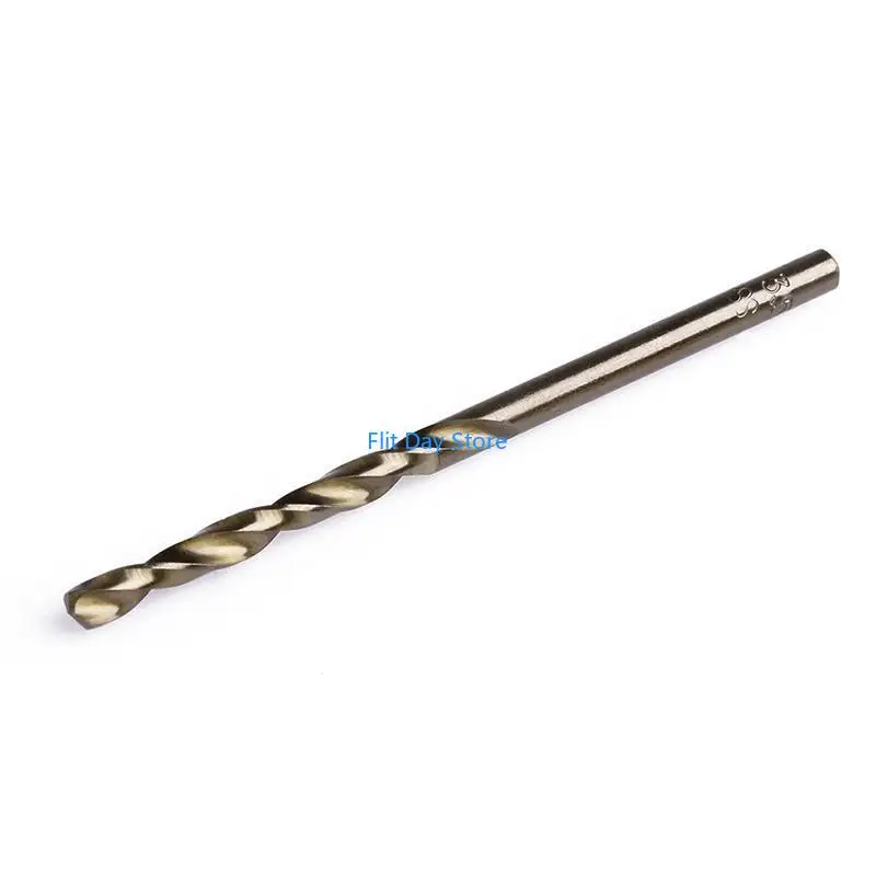 F92C 10x duradero HSS Twist Bits Bits Bit Round Shank para perforar carpintería